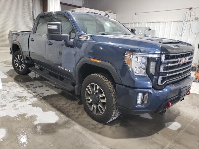 1GT49PEY3LF169512 - 2020 GMC SIERRA K2500 AT4 BLUE photo 4