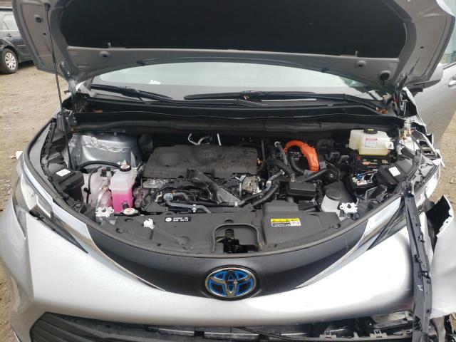 5TDKSKFC0MS033048 - 2021 TOYOTA SIENNA LE Gümüş foto 13