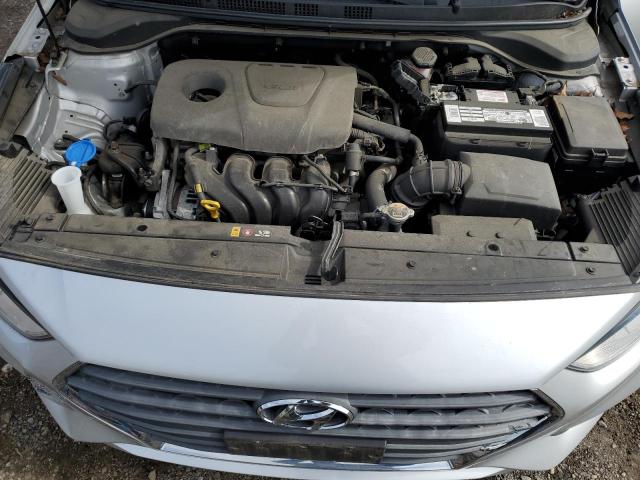 3KPC24A34JE026570 - 2018 HYUNDAI ACCENT SE SILVER photo 11