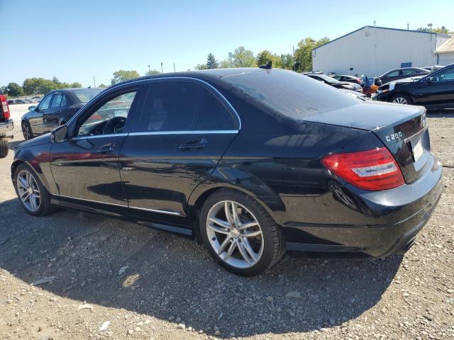 WDDGF4HB1DR294848 - 2013 MERCEDES-BENZ C 250 BLACK photo 2