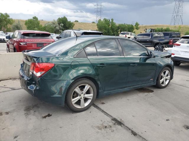 1G1PE5SB7E7135298 - 2014 CHEVROLET CRUZE LT GREEN photo 3