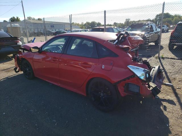 2HGFE2F55NH552642 - 2022 HONDA CIVIC SPORT წითელი ფოტო 2