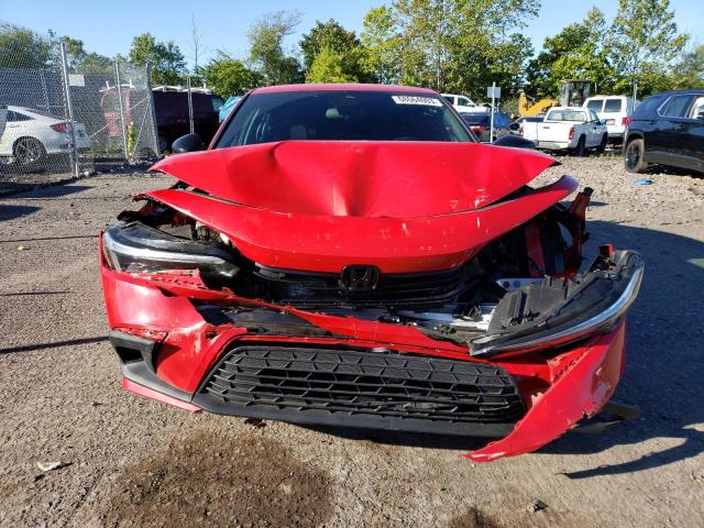 2HGFE2F55NH552642 - 2022 HONDA CIVIC SPORT წითელი ფოტო 5