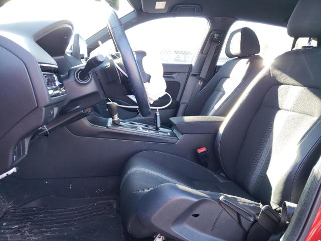 2HGFE2F55NH552642 - 2022 HONDA CIVIC SPORT წითელი ფოტო 7