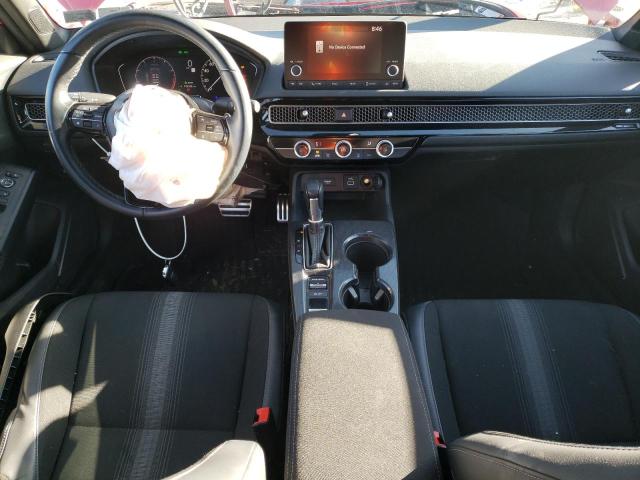 2HGFE2F55NH552642 - 2022 HONDA CIVIC SPORT წითელი ფოტო 8