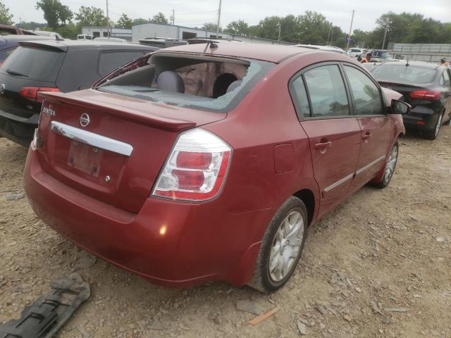 3N1AB6AP6CL746072 - 2012 NISSAN SENTRA 2.0 RED photo 4