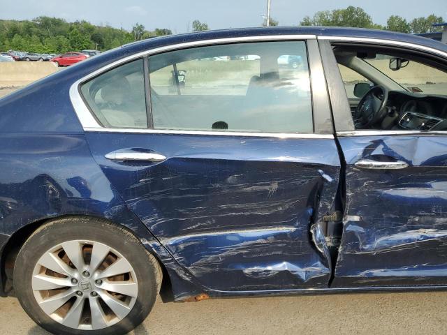 1HGCR2F85FA050537 - 2015 HONDA ACCORD EXL ლურჯი ფოტო 10