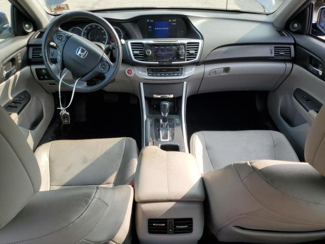 1HGCR2F85FA050537 - 2015 HONDA ACCORD EXL ლურჯი ფოტო 8