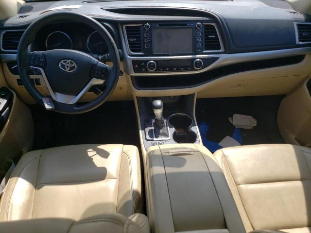 5TDKKRFH8FS111471 - 2015 TOYOTA HIGHLANDER XLE WHITE photo 8