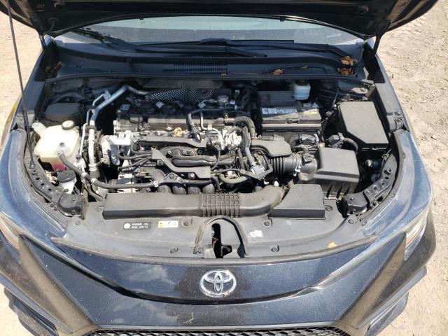 5YFP4RCE1LP014076 - 2020 TOYOTA COROLLA SE BLACK photo 11
