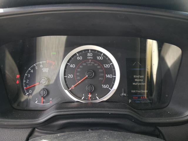 5YFP4RCE1LP014076 - 2020 TOYOTA COROLLA SE BLACK photo 9