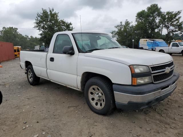1GCEC14X27Z130314 - 2007 CHEVROLET SILVERADO C1500 CLASSIC Սպիտակ լուսանկար 4