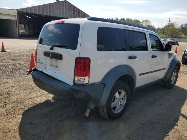 1D8GT28K37W735877 - 2007 DODGE NITRO SXT WHITE photo 3