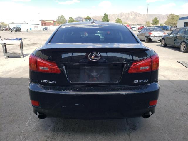 JTHBK262882070240 - 2008 LEXUS IS 250 BLACK photo 6