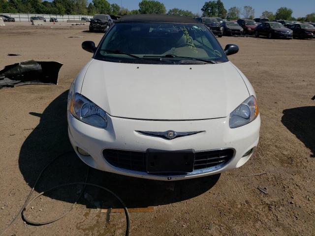 1C3EL55T53N594772 - 2003 CHRYSLER SEBRING LXI WHITE photo 5