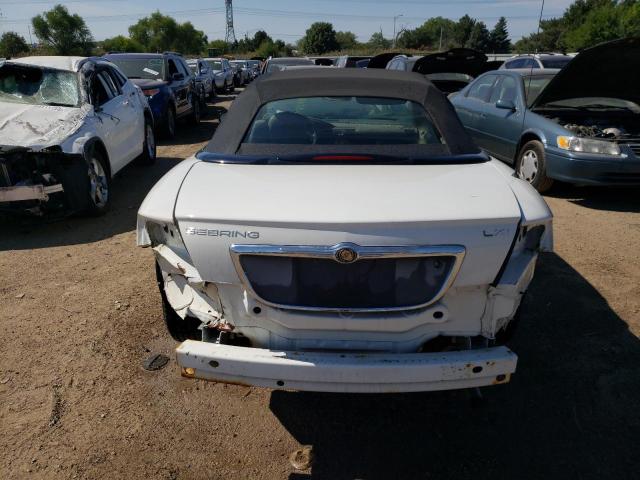 1C3EL55T53N594772 - 2003 CHRYSLER SEBRING LXI WHITE photo 6