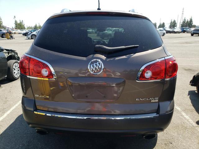 5GAER23D99J187365 - 2009 BUICK ENCLAVE CXL BROWN photo 6