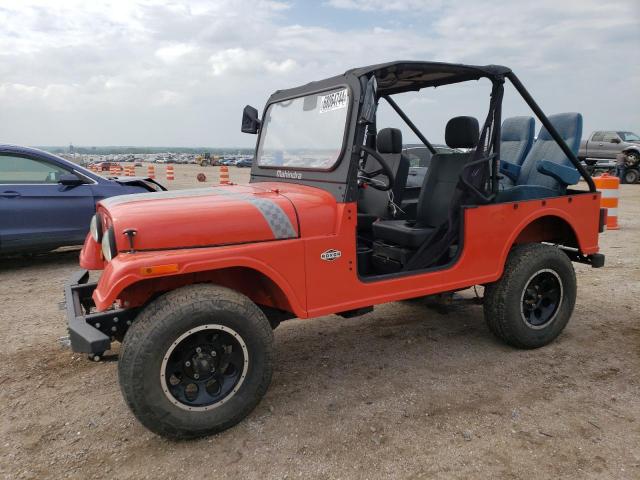 A5ZAAAAAAJA001680 - 2018 MAHINDRA AND MAHINDRA ROXOR Оранжевый фото 1