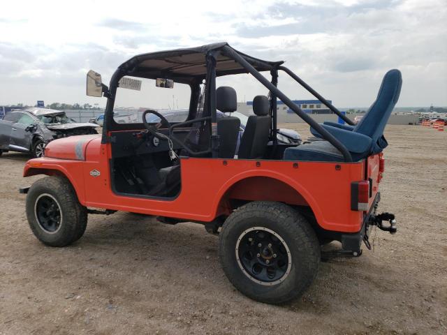 A5ZAAAAAAJA001680 - 2018 MAHINDRA AND MAHINDRA ROXOR Оранжевый фото 2