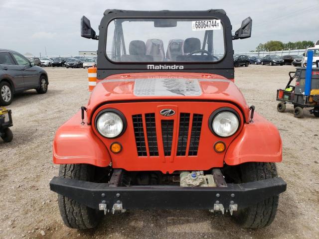 A5ZAAAAAAJA001680 - 2018 MAHINDRA AND MAHINDRA ROXOR Оранжевый фото 5