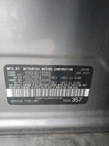 JA4APUAU5NU009120 - 2022 MITSUBISHI OUTLANDER SPORT ES Boz foto 14