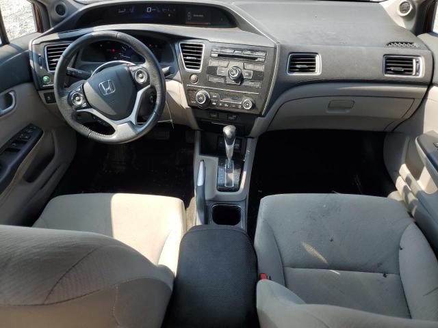 2HGFB2F51DH034535 - 2013 HONDA CIVIC LX BURGUNDY photo 8