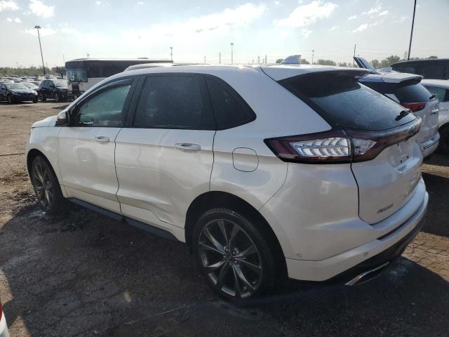 2FMPK4APXHBC42893 - 2017 FORD EDGE SPORT WHITE photo 2