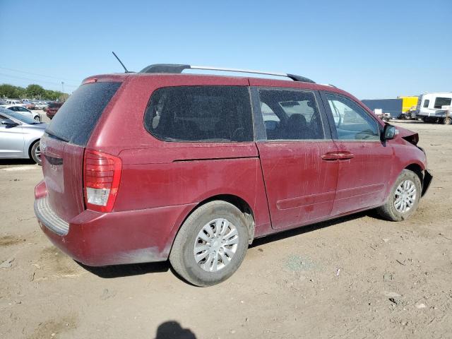 KNDMG4C73C6445301 - 2012 KIA SEDONA LX BURGUNDY photo 3