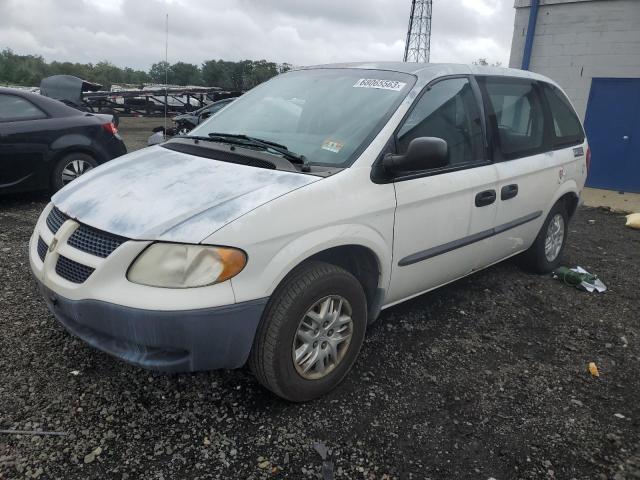 1D4GP25R04B572504 - 2004 DODGE CARAVAN SE WHITE photo 1