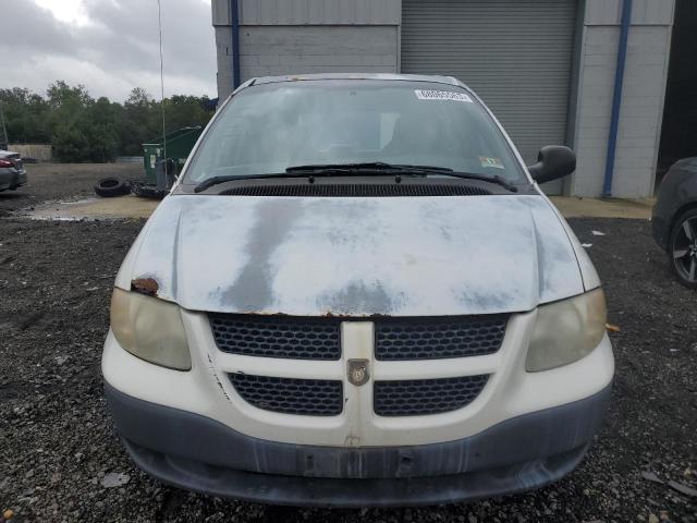 1D4GP25R04B572504 - 2004 DODGE CARAVAN SE WHITE photo 5