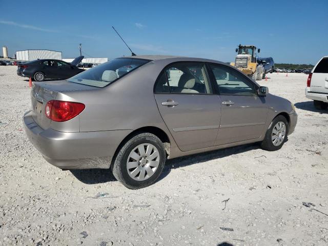 1NXBR32E93Z041860 - 2003 TOYOTA COROLLA CE BEIGE photo 3