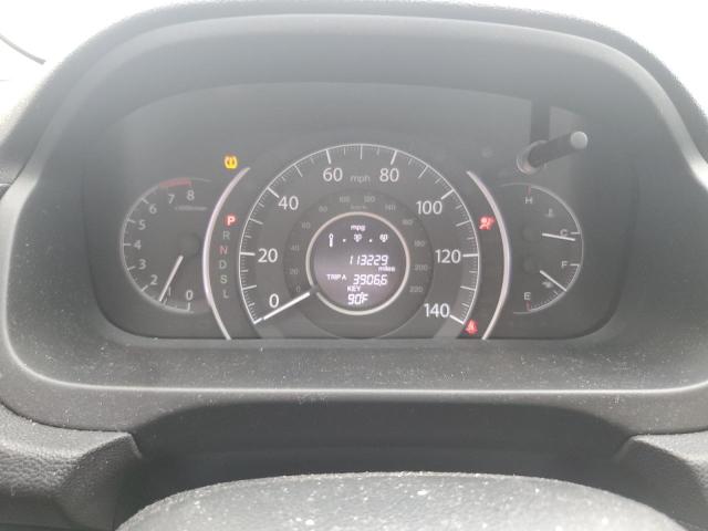 5J6RM4H72GL030432 - 2016 HONDA CR-V EXL WHITE photo 9