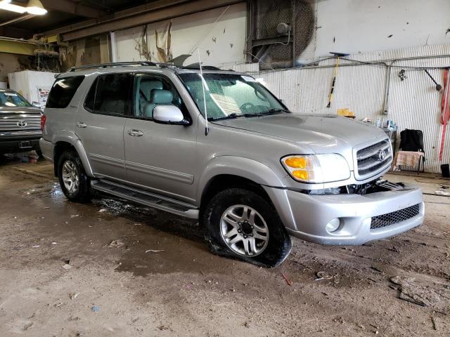 5TDBT48A63S174337 - 2003 TOYOTA SEQUOIA LIMITED SILVER photo 4