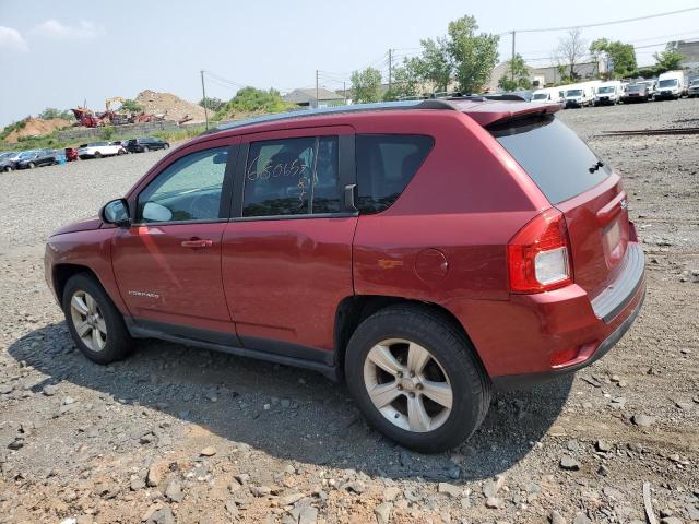 1C4NJDEB4CD650368 - 2012 JEP COMPASS LATITUDE RED photo 2