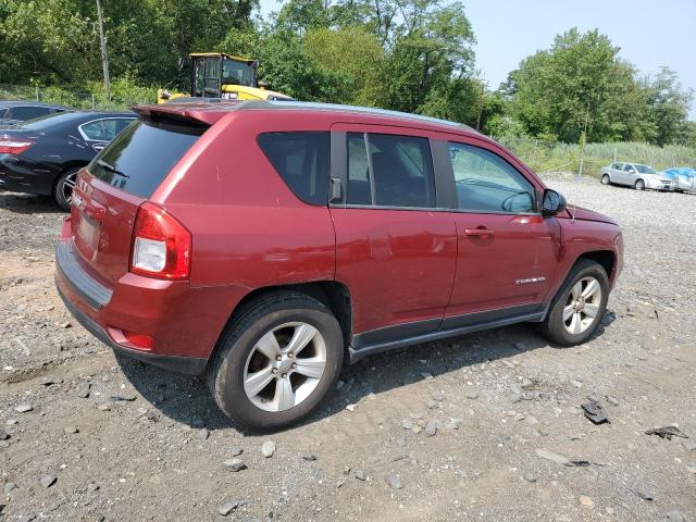 1C4NJDEB4CD650368 - 2012 JEP COMPASS LATITUDE RED photo 3
