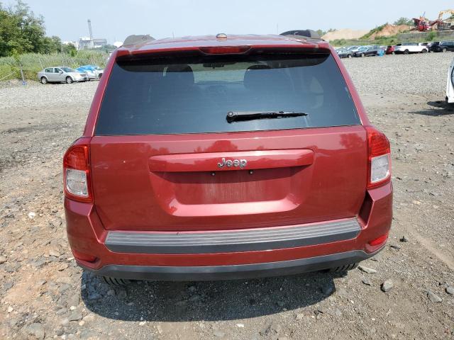 1C4NJDEB4CD650368 - 2012 JEP COMPASS LATITUDE RED photo 6