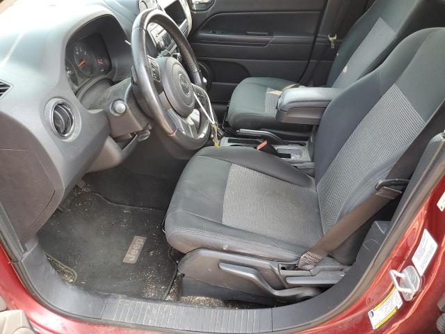 1C4NJDEB4CD650368 - 2012 JEP COMPASS LATITUDE RED photo 7