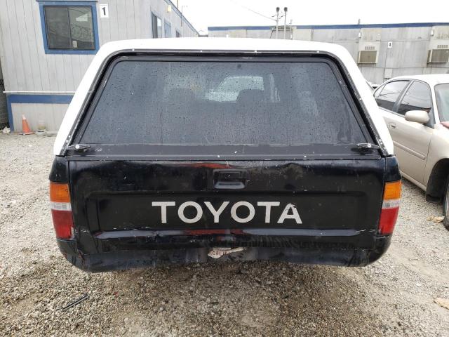 JT4RN81AXP5163203 - 1993 TOYOTA PICKUP 1/2 TON SHORT WHEELBASE BLACK photo 6