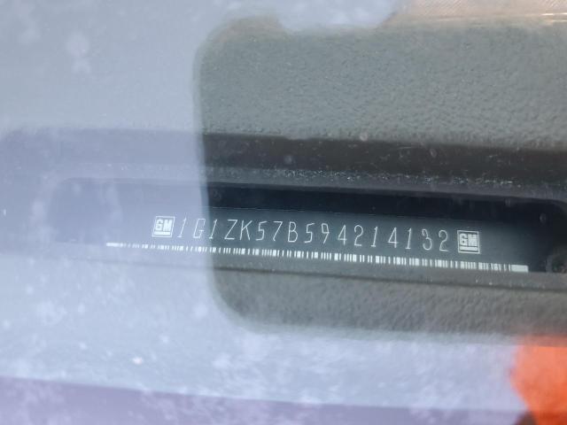 1G1ZK57B594214132 - 2009 CHEVROLET MALIBU LTZ Mavi foto 12