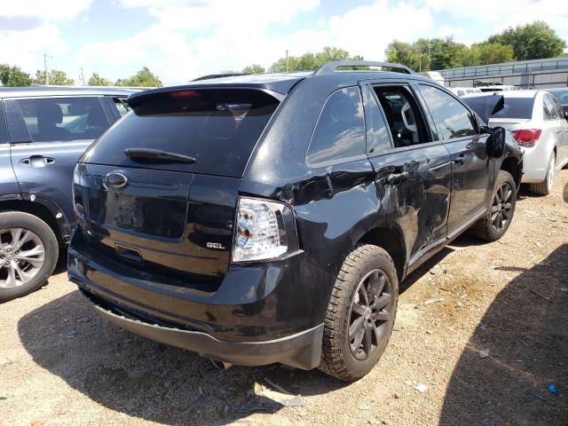 2FMDK3JC3DBC57501 - 2013 FORD EDGE SEL BLACK photo 4