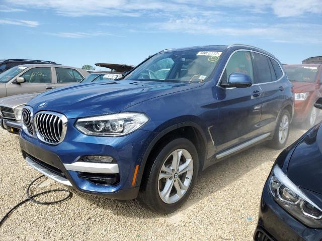 5UXTY3C00L9C45868 - 2020 BMW X3 SDRIVE30I Blau Foto 1