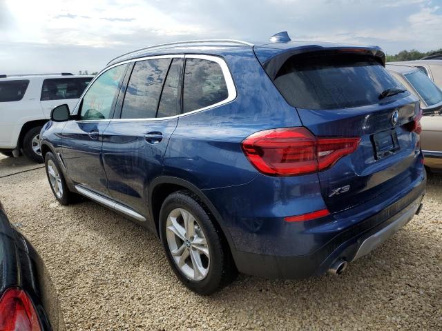 5UXTY3C00L9C45868 - 2020 BMW X3 SDRIVE30I Blau Foto 2