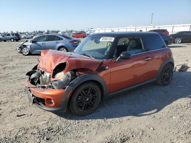 WMWSU3C52DT682712 - 2013 MINI COOPER ORANGE photo 1