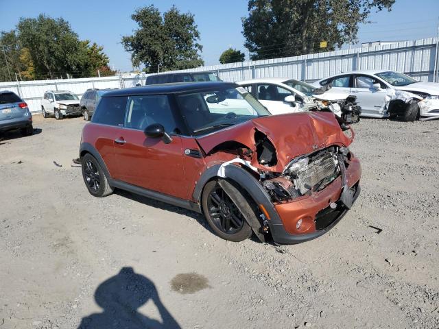 WMWSU3C52DT682712 - 2013 MINI COOPER ORANGE photo 4