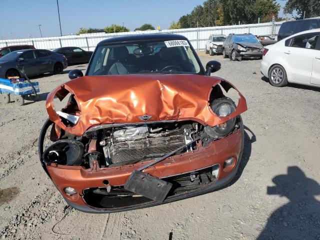 WMWSU3C52DT682712 - 2013 MINI COOPER ORANGE photo 5