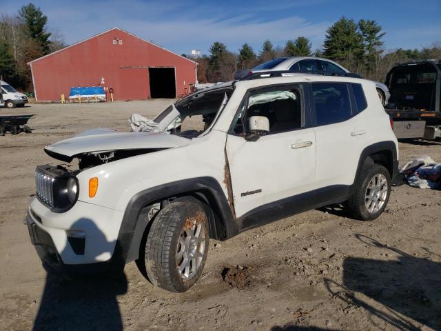 ZACNJBBB2KPK82052 - 2019 JEEP RENEGADE LATITUDE WHITE photo 1