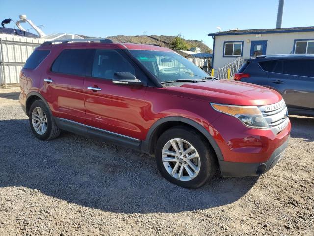 1FM5K7D81DGB46523 - 2013 FORD EXPLORER XLT RED photo 4