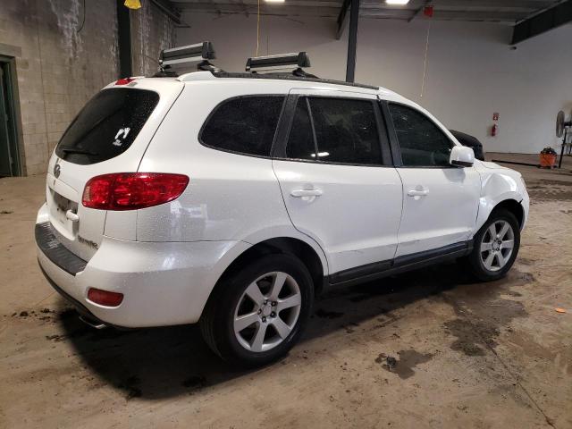 5NMSH13E97H126026 - 2007 HYUNDAI SANTA FE SE WHITE photo 3