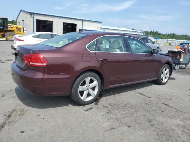 1VWBP7A31DC120977 - 2013 VOLKSWAGEN PASSAT SE 栗色 照片 3