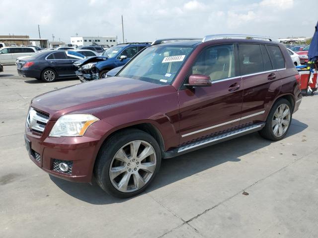 WDCGG8HB6AF303288 - 2010 MERCEDES-BENZ GLK 350 4MATIC MAROON photo 1